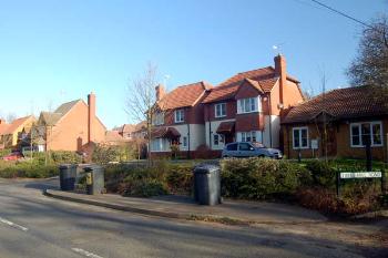Site of the old works in Aley Green March 2007